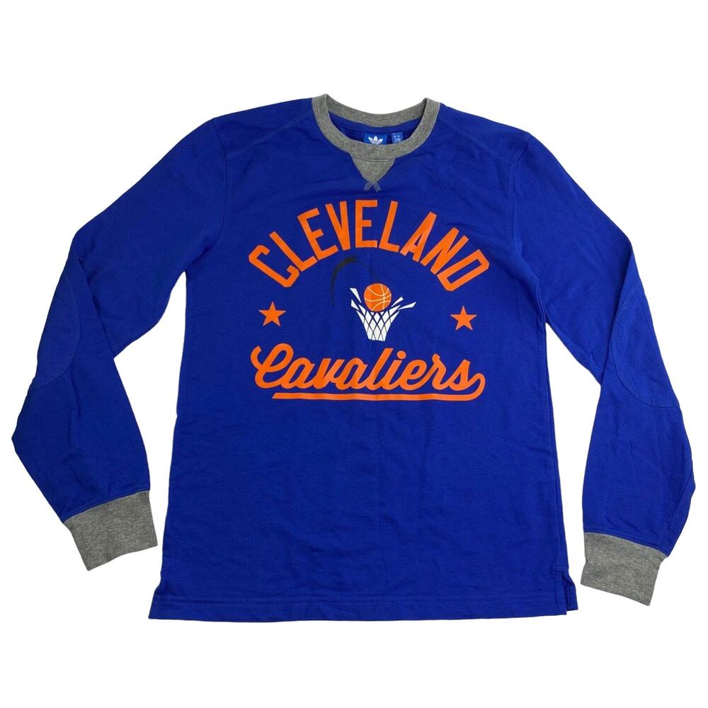 Adidas Cleveland Cavaliers NBA Shooting Jersey Shirt Warm Up Long-Sleeve Size S